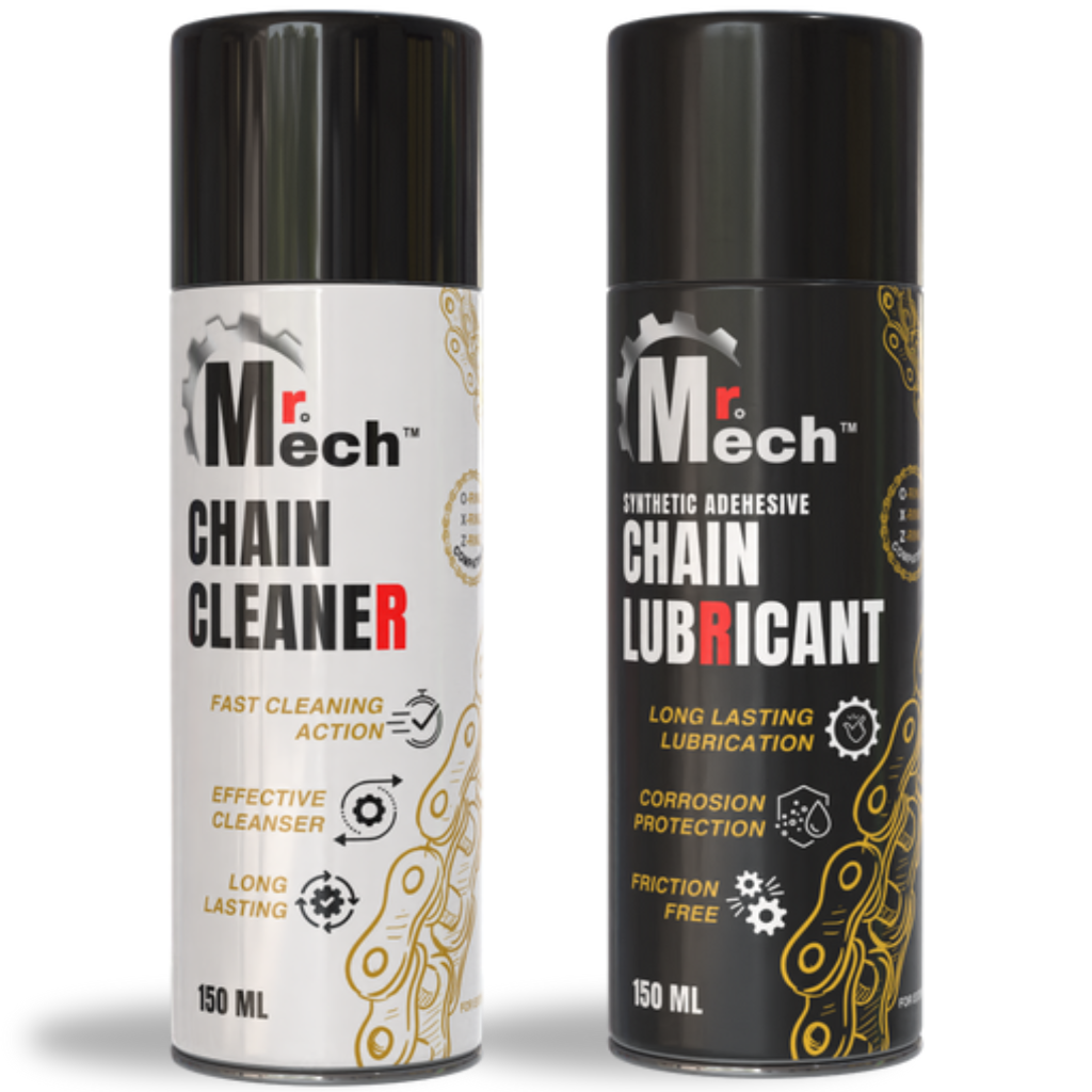 Mr. Mech Motorcycle Chain Cleaner & Lube